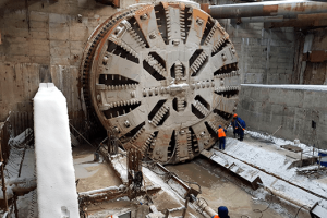 Первый перегон двухпутного тоннеля московского метро построен с помощью расходных материалов BASF для ТПМК